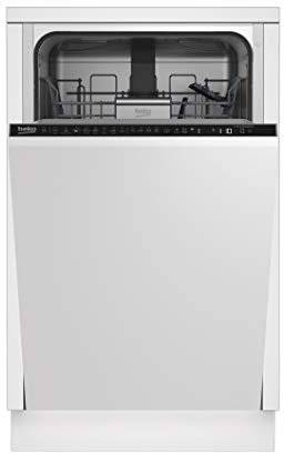 Beko DIS28023 lavavajilla Totalmente integrado 10 cubiertos A++ - Lavavajillas (Totalmente integrado, Estrecho (45 cm), LCD, Frío, Caliente, Hot air, 10 cubiertos)