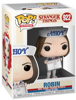 Funko POP! TV: Stranger Things-Robin - Collectable Vinyl Figure - Gift Idea - Official Merchandise - Toys for Kids & Adults - TV Fans - Model Figure for Collectors and Display