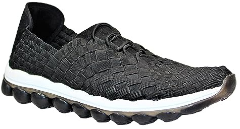 Bernie Mev Victoria Gummies Baskets à Enfiler pour Femmes (Black, Système Taille Chaussures EU, Adulte, Femme, Numérique, Moyen, 38)