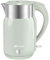 Navie Mobi Wasserkocher Edelstahl mit 1.8 Liter,2200 Watt Schnellkochend Elektrischer Wasserkocher BPA Frei,Doppelwandig,Tropffrei, Automatische Abschaltung, Leise & Kabellos,SGS Zertifiziert,türkis