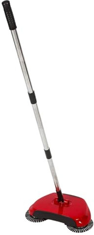 SEWOART 3-in-1 Hand Push Sweeper Broom and Dustpan Floor Sweeper 360° Rotating Mop for Household Cleaning, Manual Floor Cleaning Tool Suitable for Indoor Use, Random Color