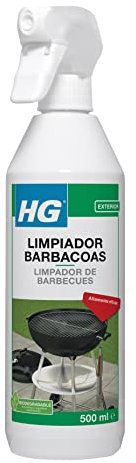 HG Súper Limpiador Barbacoas en Spray para la Grasa Incrustada, 500 ml