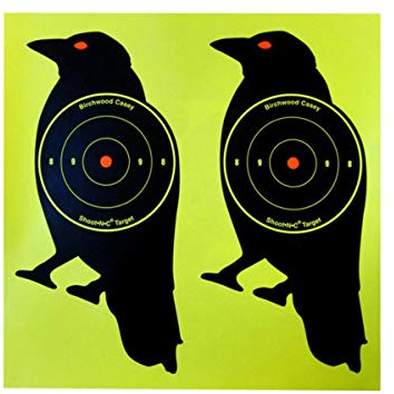 Birchwood Casey Shoot 'N' C Crow 8-Inch Target (12-Piece)