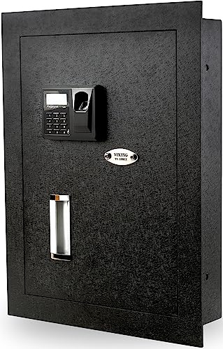 Viking Security Safe VS-52BLX Heavy Duty Hidden in Wall Safe Biometric Fingerprint
