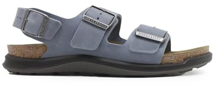 BIRKENSTOCK Damen Milano CT Sandale, elemental blue, 38
