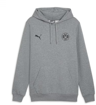 PUMA BVB Dortmund ESS Hoody grau, 3XL Unisex