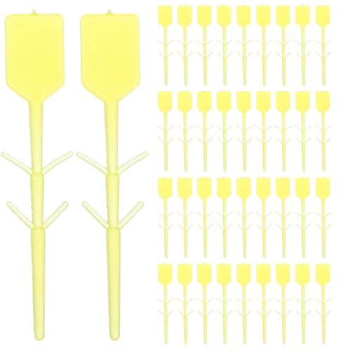 MUCKLILY Extintor de seguridad Lápices de seguridad Selladores de plástico amarillo para extintor de incendios Sellador Accesorios para dispositivos de protección contra incendios Pines