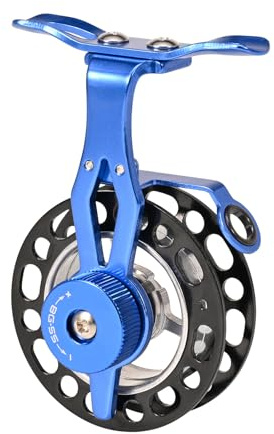 Juego de pesca acuática con carrete de hielo resistente al desgaste para hombres, accesorio de equipo profesional, pesca de alta capacidad