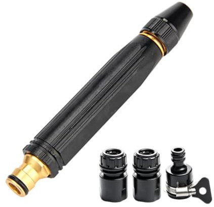 Ugello per tubo ad alta pressione | Booster pressione per tubo giardino | Tubi giardino con ugello spruzzatore d'acqua | Cannoni ad acqua/spruzzatore/rondella regolabili multifunzione