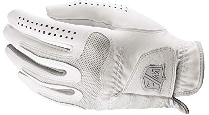 WILSON Staff Grip Soft Glove, Women's Right Hand, Small, White