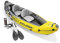 Intex 68307NP - Aufblasbares Kajak Explorer K2, 2 Personen, mit Zubehör, PVC, Gelb, 312x91x51 cm