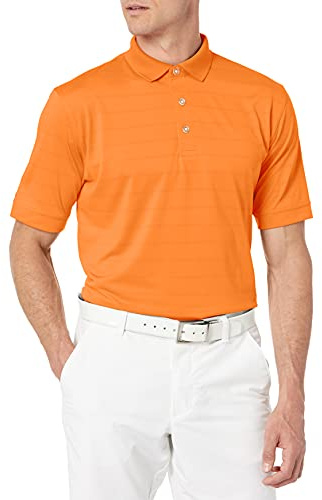 Callaway Opti-Dri Herren-Golf-Poloshirt mit kurzen Ärmeln, Herren, Karotte, 4X-Large