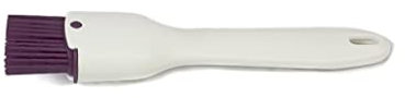 Tupperware Backen Silikon-Pinsel Weiss-lila Backpinsel Pinsel Backhelfer Profipinsel