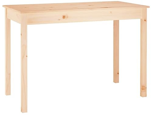 vidaXL Esstisch, Esszimmertisch mit viel Platz, Tisch für Esszimmer Küche Restaurant, Küchentisch Speisetisch Holztisch, Massivholz Kiefer