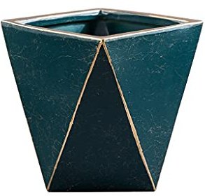 vhhhjhhkl Flower Pot 7.87 Inch Ceramic Flower Pot European Style Home Living Room Office Coffee Table Desktop Decoration Green Plant Flower Pot Home Decoration Pots (Color : A)