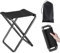 Klapphocker Camping, Campinghocker Faltbar, Angelhocker Faltbar, Gartenhocker Klappbar, Leichter Reisehocker, Klappstuhl Mini Für Camping, Angeln, Picknick, Reisen Und Wandern(23 x 26 x 31CM)