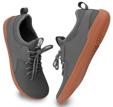 DYISOFY Zapatillas Barefoot Mujer Hombre Calzado Minimalista Zapatos Deportivas Casual Anchas Ligeras Antideslizante Transpirable para Primavera Verano Caminar Gym Fitness Trail