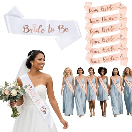 NiceNaiils Echarpe Miss, Decoration Mariage, Evjf Accessoire, Bride To Be, pour Décorations de Fête, Graduation, Anniversaire, Mariage, Bachelorette
