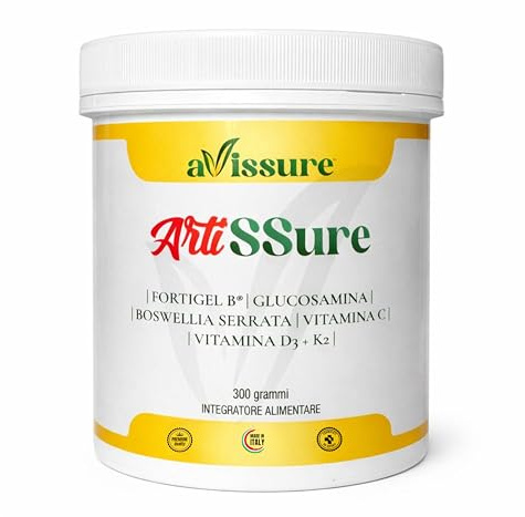 avissure™ ArtiSSure, Glucosamina Condroitina MSM, 300 g, 45 Dosi, Agrumi