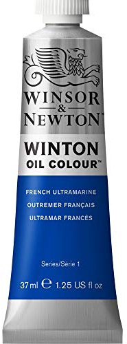 Winton Oil Paint 37ml Tube: French Ultramarine