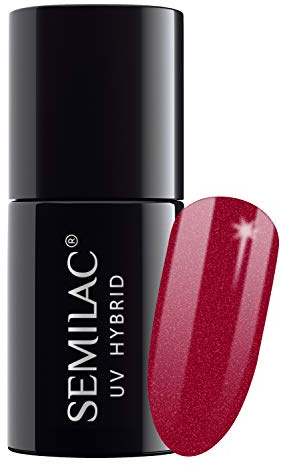 Semilac UV Nagellack 070 Pearl Red 7ml Kollektion Hottie