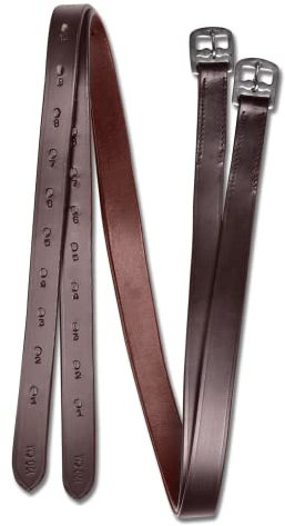 WALDHAUSEN Star Steigbügelriemen, 130 cm, braun