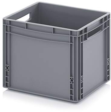 Auer Packaging EG 43/32 Euro Container Solid Stacking 40 x 30 x 32cm