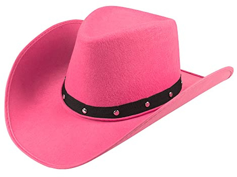 Boland - Chapeau de cowboy Wichita, Chapeau feutre, Shérif, Far West, déguisement, costume, carnaval, fête à thème