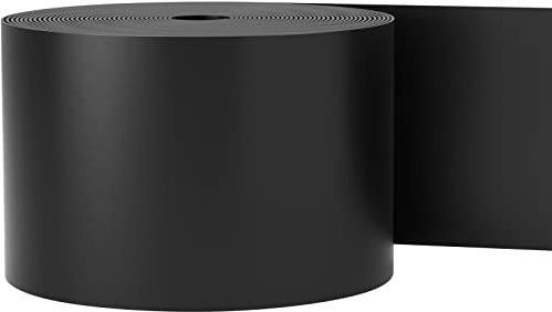 VEVOR Landscape Edging, 10 inch Depth 300 ft Total Length, Recycled HDPE Coiled Terrace Board, Flexible Bender Border for Landscaping, Lawn, Garden, Yard, Against Invading Weeds, Black