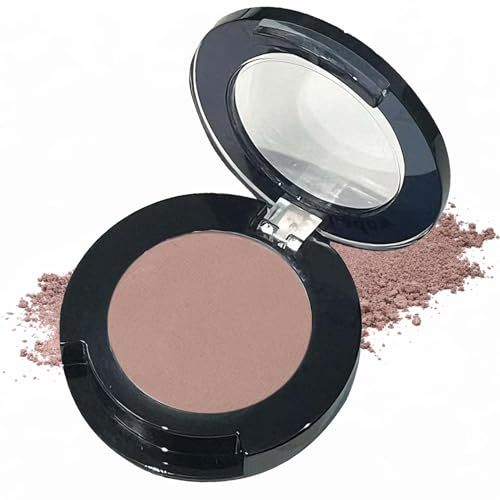Ash Rose Single Eyeshadow, High Pigment Cool-Tone Pressed Powder, Matte Finish, Smooth Blendable Formula, Long-Lasting Waterproof Eye Makeup for Everyday Natural & Eye Contour Looks(Ash Rose)
