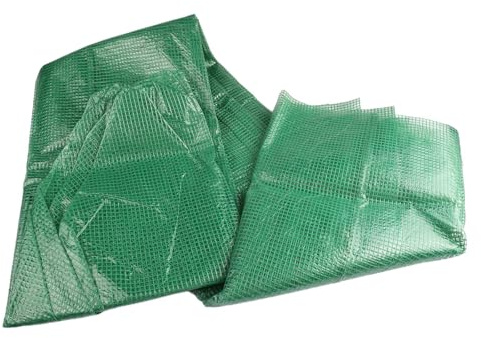 Auratrove Cubierta de PVC para invernadero, 143 x 143 x 195 cm, refugio transparente para plantas para interior y exterior, jardín, balcón, marco de cultivo