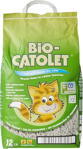 Bio Catolet Cat Litter, Non-Clumping, 12 L