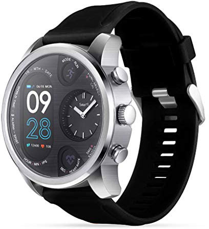 FUN+Smartwatch Rastreadores De Actividad A Prueba De Agua Reloj De Fitness Monitor De Ritmo Cardíaco, Reloj Inteligente Recordatorio De Sueño De Teléfono/SMS, para Niños Hombres Mujeres Adroid iOS