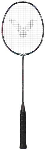 VICTOR Thruster Ryuga II Pro B – 3UG5 – Professioneller Badmintonschläger – Carbon, Power Ring PRO Technologie, für Offensive – Unbesaitet