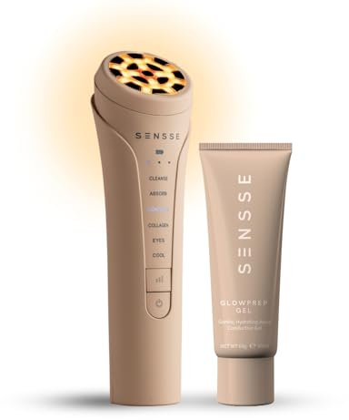 Sensse Firmify Skin Health - 3-in-1 Skin Strengthening Solution - Advanced Radiofrequency, LED, & EMS Technology - for Firmer, Smoother and Revitalized Skin