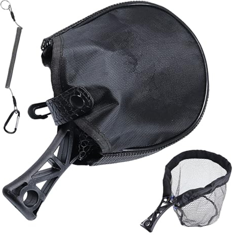 Rrlihjgu Épuisette De Pêche - Filet De Réception pour Pêche | Équipement de Lancer et Transport pour Pêcheurs de Truite Saumon Brochet Silure et Kayak