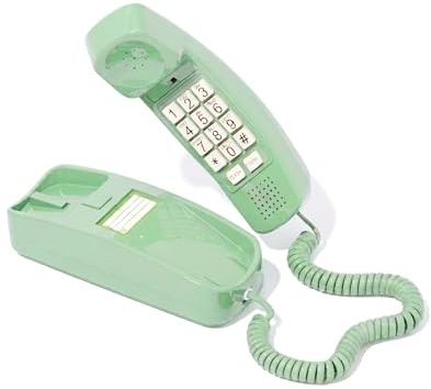iSoHo Big Button Corded Phone for Seniors – Easy-to-Use Landline with Lighted Keypad, Ergonomic Handset & No Power Needed – Retro Home Phone for Elderly, Visually Impaired & Hard of Hearing