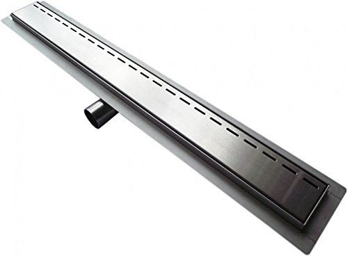 Canalina per doccia G014 - scarico doccia in acciaio inox - per docce walk-in - lunghezza specificata, Lunghezza:600mm