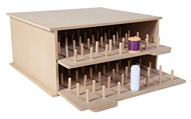 LaserSmith Thread Spool Bobbin Storage Holder - Holds Up to 98 Reels of thread
