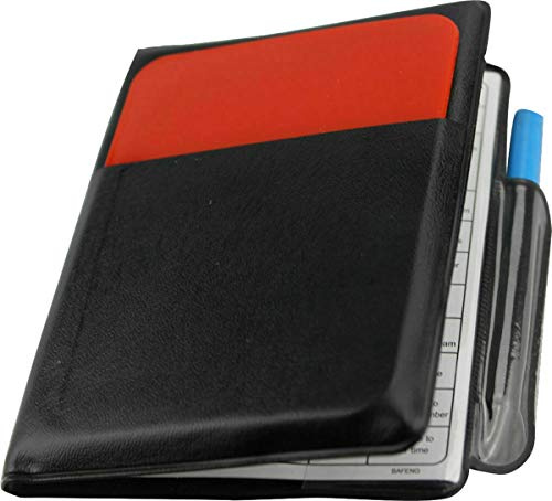 ND Sports Referee Cards Red/Yellow Football Sport Wallet Notebook Pencil Soccer Refs Set