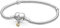 PANDORA SHINE Armband Moments Disney Herzverschluss silber, Zirkonia 569563C01 17 cm