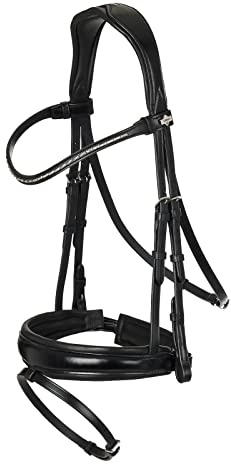 LeMieux Classic Dressage Bridle - Black Full