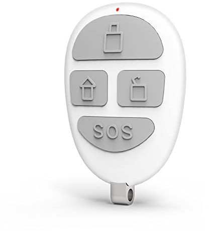 Telecomando senza fili funziona con sistema di allarme WiFi YISEELE (YX-800), Bianco