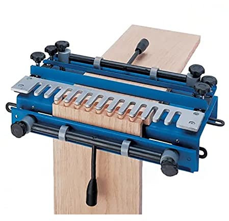 300 mm/12 Zoll Schwalbenschwanzmaschine für die Holzbearbeitung, Schwalbenschwanzlehre für Holz, tragbare Maschine, halbdurchlässiges Druckguss-Zapfen-Stemmwerkzeug für Zimmerei, flexible Bedienung