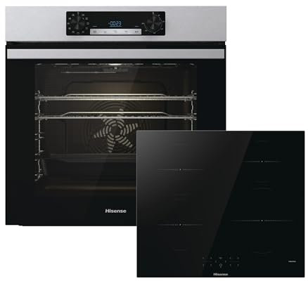 Hisense BI6062HIXUK Built In Electric Single Oven and Induction Hob Pack - A Rated
