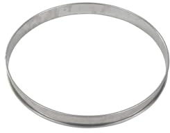 Gobel - Cercle à Tarte en INOX Ø 20 cm - Cercle à Pâtisserie Bords roulés - Hauteur 2 cm - Démoulage Rapide et Parfait - Qualité Supérieure - Fabriqué en France