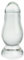 SXOVO Plug Anale in Vetro Dildo Anale di Cristallo Plug Anali Grande e Spesso per Massaggio Prostatico Dilatatore Anale Masturbatore Toys Sessuali Sex Toy per Donna Uomo Coppie (L)