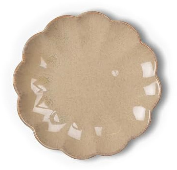ByON Assiette à petit-déjeuner de couleur beige en grès, taille : 13 cm, 5283907203