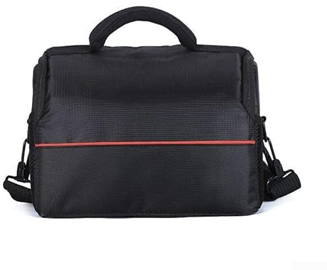 Borsa funzionale impermeabile per fotocamera DSLR con scomparti regolabili e interno imbottito, adatta per attrezzature fotografiche DSLR compresi i modelli, tracolla