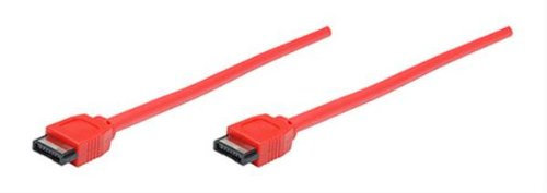 Manhattan 0.5m eSATA cavo SATA 0,5 m Rosso